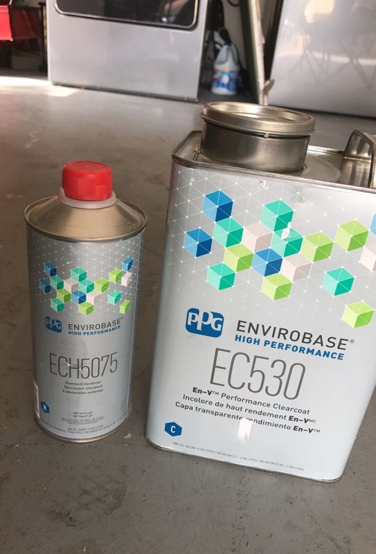 Ppg ec530 clear and hardner,,lowrider