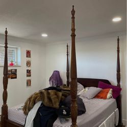 Vintage Queen Size Bed Frame 