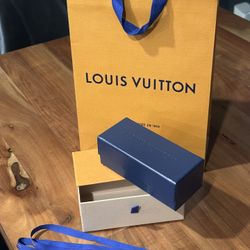 Louis Vuitton Empty Sunglasses Case Box & Shopping Bag