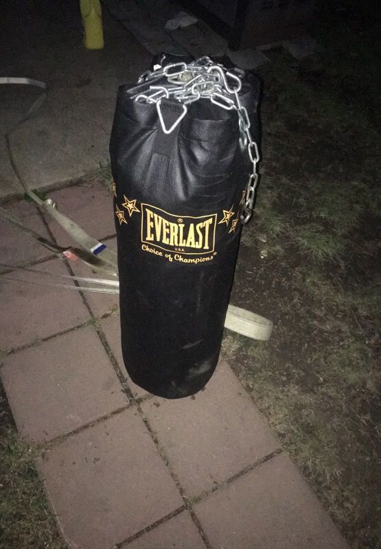 Everlast Punching Bag Boxing MMA 100lbs