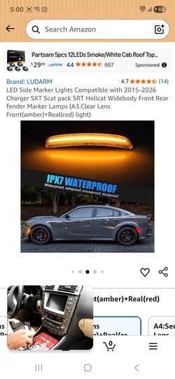 Dodge Charger Signal Led Lights