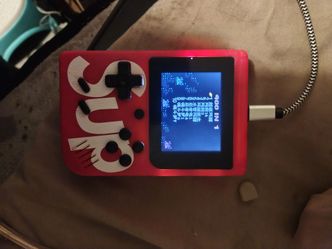 SUP 400-in-1 Handheld Game Console Red