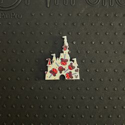 Mickey Candy Apple Castle Hidden Mickey Disney Pin