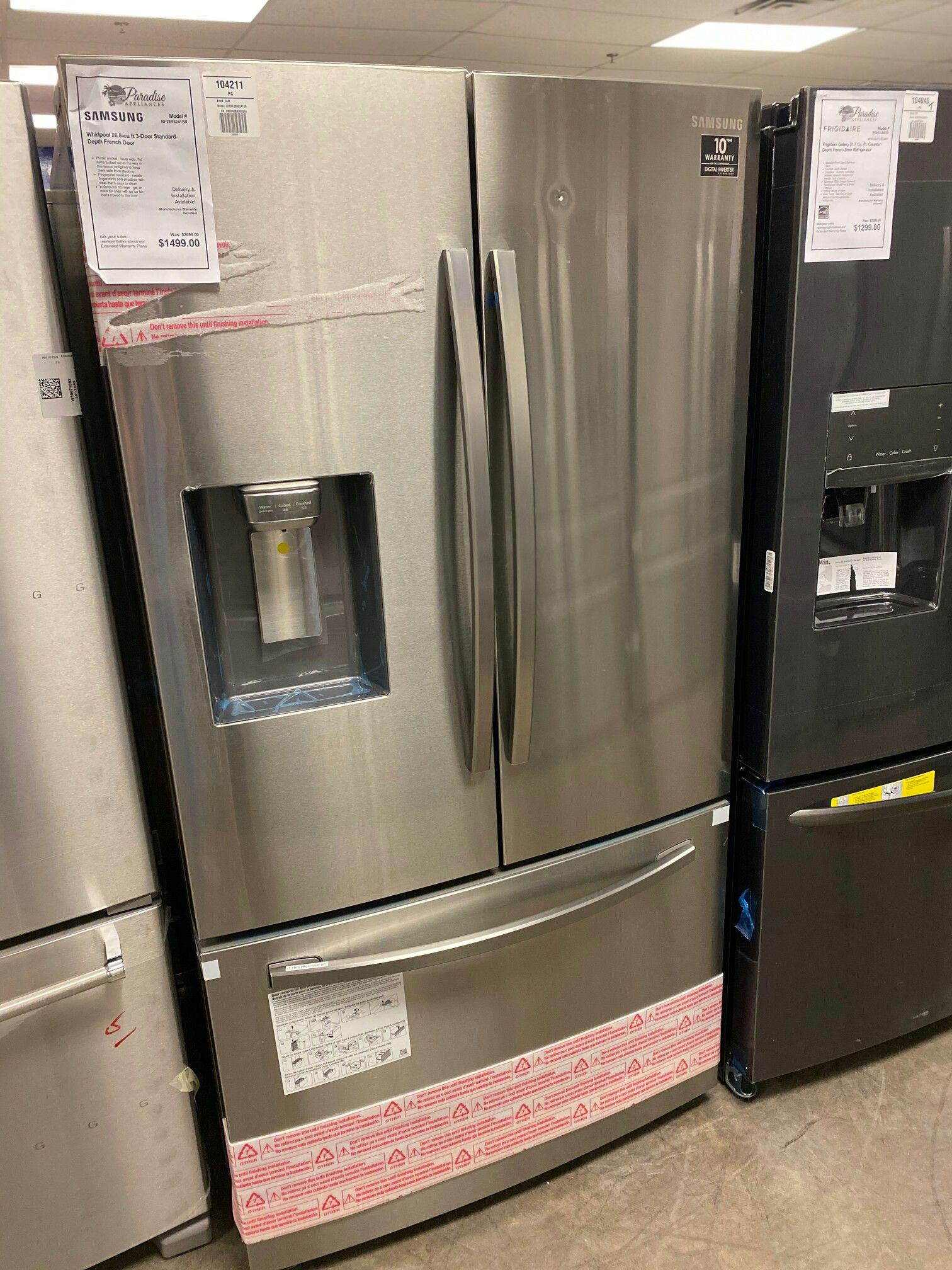 New Samsung Discounted Refrigerator 1yr Manufacturer Warranty