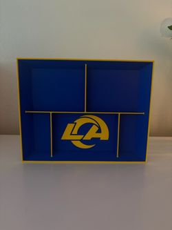 LA Rams Multi-Compartment Desk Organizer Tray