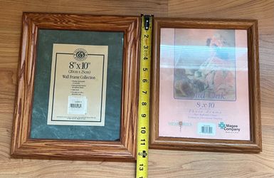 Two wooden 8x10 Frames