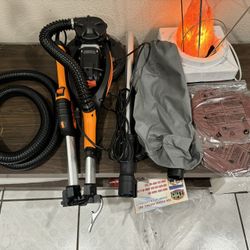 Brand New Drywall Sander, 900W Electric Sander with 12 Sanding Discs, Variable Speed RPM Wall Sander with 3 Suction Ducts, Foldable Ceiling S
