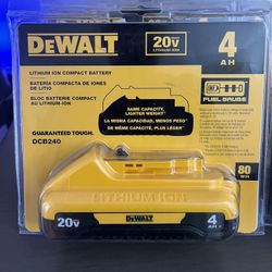Dewalt Compact 20V Battery