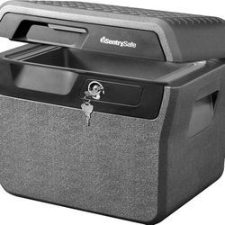SentrySafe FHW40100 Fireproof Waterproof Box with Key Lock

