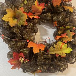 Fall 16 Inch Wreath