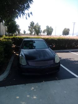 2006 infiniti g35 Rebuild engine good...