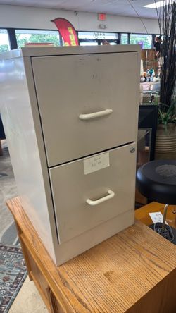 2-Drawer Metal Filing Cabinet