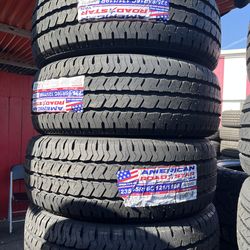 Vendo 235/65/R16 c nuevas american tires instaladas y balanceadas garantizadas ✅✅💯