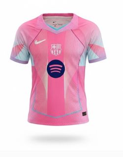 Pink Barcelona concept jersey size medium