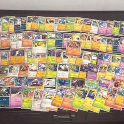 140 Clay Burst Pokemon Cards 