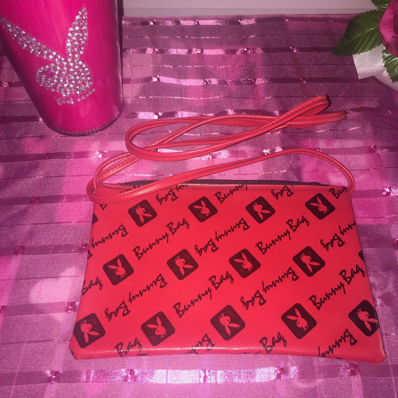 Vintage mini Red Playboy Bunny Bag 