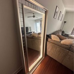 Glam Floor Length Mirror 