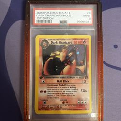Dark Charizard First Ed Psa 9