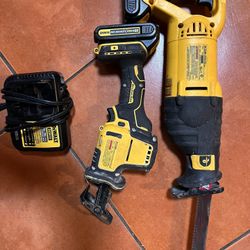 Dewalt Saws (2)  Battery / Charger 