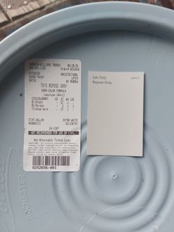 Light Gray Exterior Paint 5gal buckets