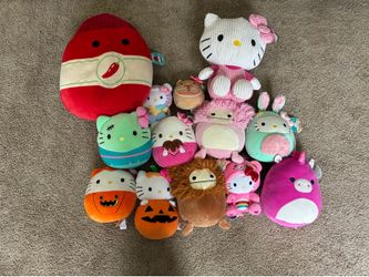 Plushies galore !