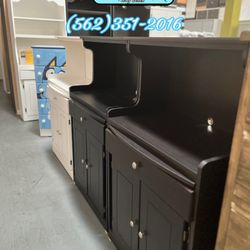 Microwave Stand New Dresser With Cutting Board And Storage 
