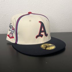 Hat Club Oakland Athletics As Fitted With Patch 7 1/8