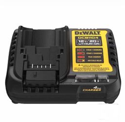 Dewalt® 12V MAX*/20V MAX*/ FLEVOLT® 4 Amp Charger DCB1104