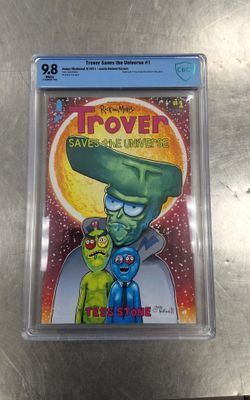 Trover Saves the Universe #1 CBCS 9.8 Justin Roiland Variant