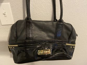 Black & Gold Betsy Johnson Handbag