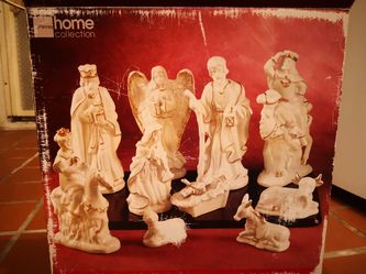 Porcelain Nativity Set