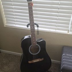 Fender FA125CE Acoustic Guitar Black