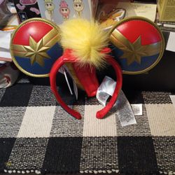 Captain Marvel Disney Park Ears