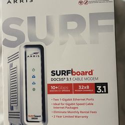 ARRIS Surfboard SB8200 DOCSIS 3.1 Cable Modem,