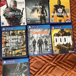 PS4 games 