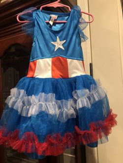 Captain America tutu dress/costume