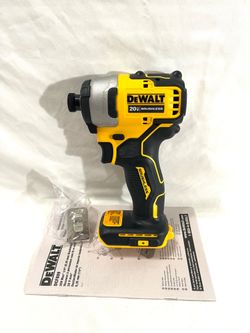 Brand new DeWalt atomic model 20 V brushless impact driver. Tool only