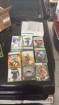 Xbox 360 + 11 games