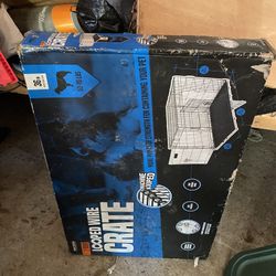 New Looped 36” Metal Dog Cage 50-70 LBS