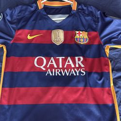 2015 FC Barcelona Messi jersey