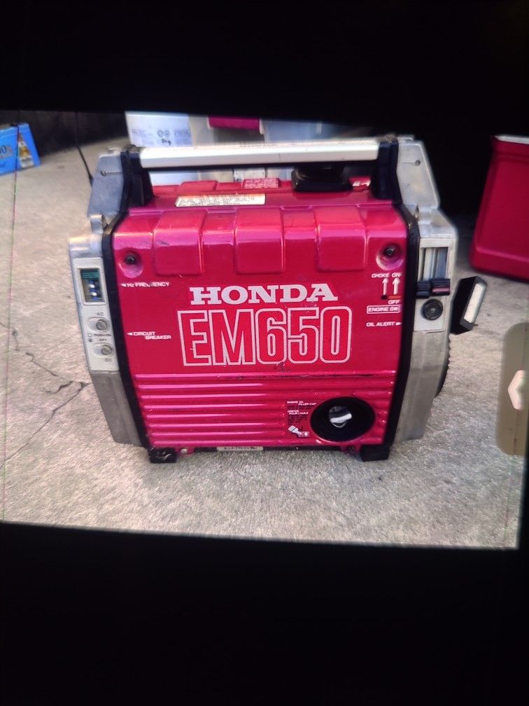 Honda Generator Em650
