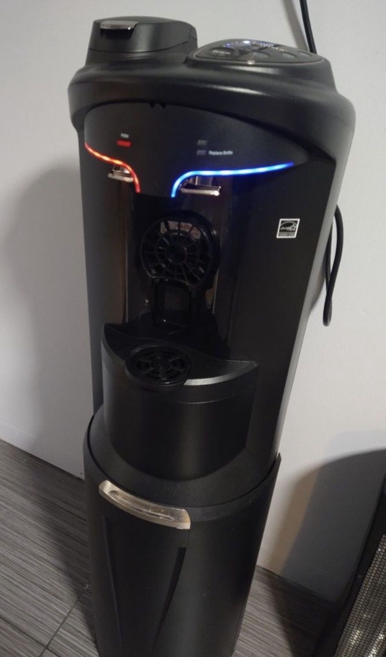 aqua barista hot cold & coffee maker in one water dispenser bottom load