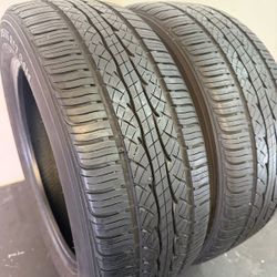 215 55 17  SureDrive All Season  2 Used Tires  80% Life 