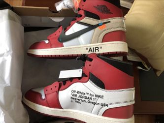 Air jordan 1 offwhite