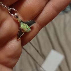 whale tail opal necklace 