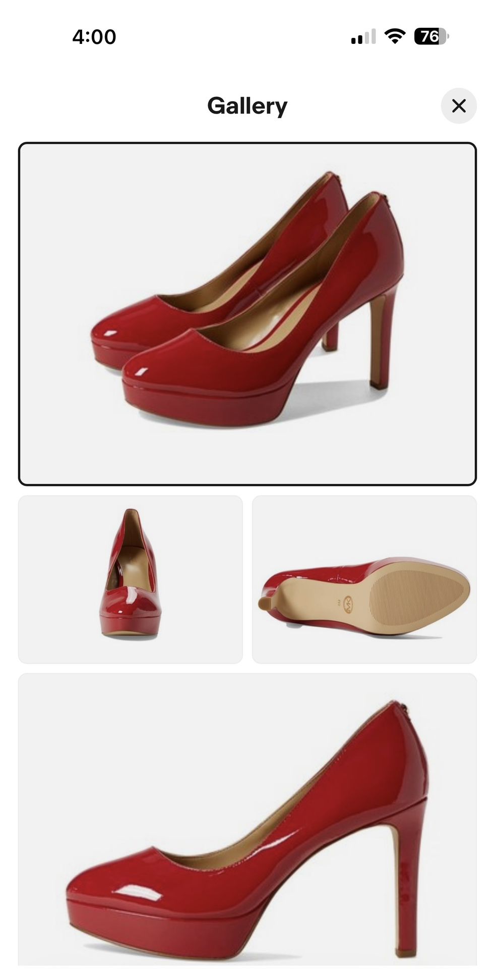 Heels Michael Kors Size 8 $50 Cada Par