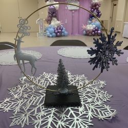 Winter Wonderland Centerpieces