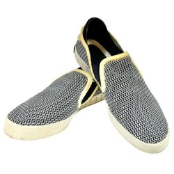 Adidas Y-3 Yohji Yamamoto Laver Slip On Sneakers Shoes Mens 8.5 Black White