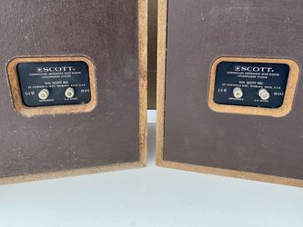 HH SCOTT 166 B Loudspeaker System. Vintage Wide Range Speakers. Made in USA  for Sale in Redlands, CA - OfferUp