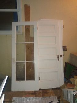 6 interior solid wood doors